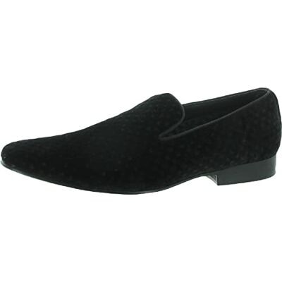 Steve Madden Herren Lifted Slipper, Schwarzer Samt, 42 EU Steve Madden Herren Lifted Slipper, Schwarzer Samt, 42 EU