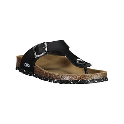 CMP Damen Eco Mymosa Flipflop, Schwarz, 39 EU CMP Damen Eco Mymosa Flipflop, Schwarz, 39 EU