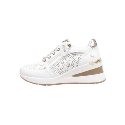 XTI Sportschuhe Sneaker Damen Weiß Bequeme und vielseitige Schuhe Casual Mode Modell 14510204 (Größe 41) XTI Sportschuhe Sneaker Damen Weiß Bequeme und vielseitige Schuhe Casual Mode Modell 14510204 (Größe 41)