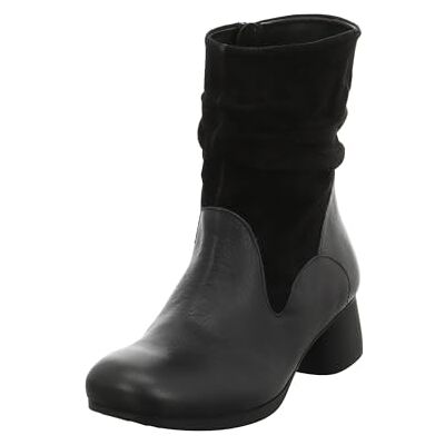 Think! Damen NANI chromfrei gegerbte Leder Stiefelette 3-000983, SCHWARZ/KOMBI 0020, 36 Think! Damen NANI chromfrei gegerbte Leder Stiefelette 3-000983, SCHWARZ/KOMBI 0020, 36