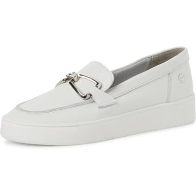 Tamaris Slipper Damen Bequem weiß,EU 36 Tamaris Slipper Damen Bequem weiß,EU 36