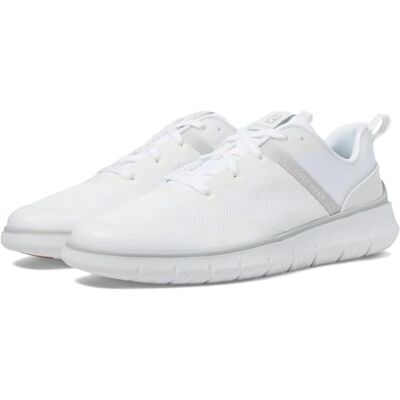 Cole Haan Herren Generation Zerogrand Textil Sneaker, Weiß/Microchip, 42 EU Cole Haan Herren Generation Zerogrand Textil Sneaker, Weiß/Microchip, 42 EU