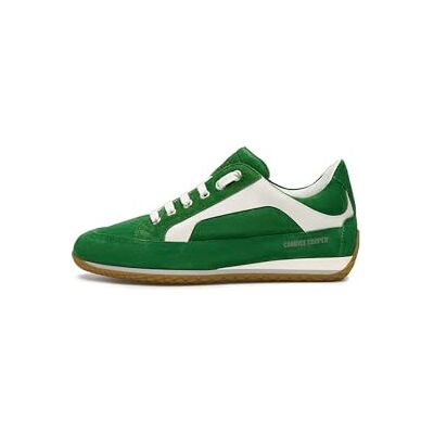 Candice Cooper Sneakers aus Leder und Veloursleder, grün 35 Candice Cooper Sneakers aus Leder und Veloursleder, grün 35