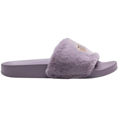 Replay Damen Badeschuhe mit Teddy-Fell, Lilac 032 (Violett), 38 Replay Damen Badeschuhe mit Teddy-Fell, Lilac 032 (Violett), 38