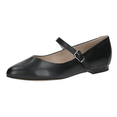 CAPRICE Damen Ballerinas aus Leder mit Klettverschluss, Schwarz (Black Nappa), 36 EU CAPRICE Damen Ballerinas aus Leder mit Klettverschluss, Schwarz (Black Nappa), 36 EU