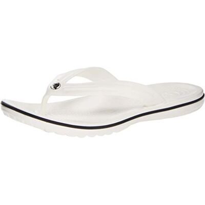 Crocs Unisex Erwachsene Crocband Flip Flip, White, 45/46 EU Crocs Unisex Erwachsene Crocband Flip Flip, White, 45/46 EU