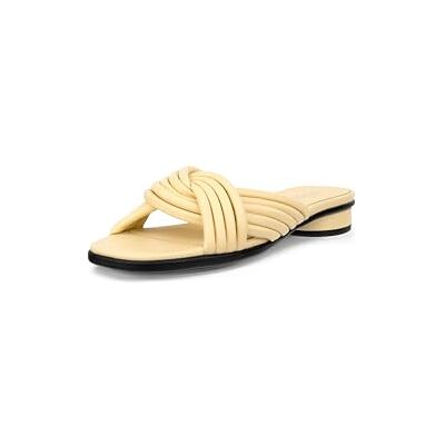 Ecco Sculpted Alba 25 Slide Sandalen für Damen, Stroh, 8-8.5 Ecco Sculpted Alba 25 Slide Sandalen für Damen, Stroh, 8-8.5