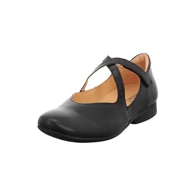 Think! Damen GUAD2 chromfrei gegerbte nachhaltige Halbschuhe, SCHWARZ 0010 Think! Damen GUAD2 chromfrei gegerbte nachhaltige Halbschuhe, SCHWARZ 0010