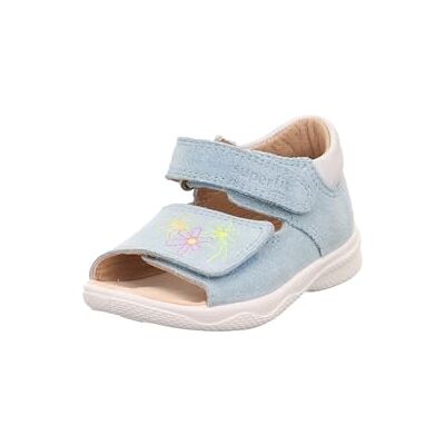 Superfit Mädchen Polly Sandale, Hellblau Silber 8400, 19 EU Superfit Mädchen Polly Sandale, Hellblau Silber 8400, 19 EU