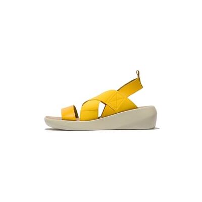 FLY London Damen Baji848fly Sandal, Gelb, 37 EU FLY London Damen Baji848fly Sandal, Gelb, 37 EU