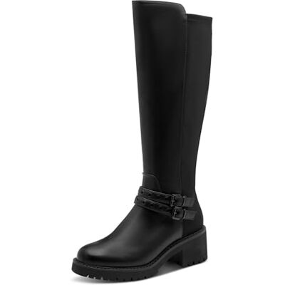 MARCO TOZZI Damen 2-26605-45 Stiefel, Black Comb, 39 EU MARCO TOZZI Damen 2-26605-45 Stiefel, Black Comb, 39 EU