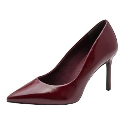Tamaris Damen Pumps mit Stilettoabsatz, rot (Merlot),37 Tamaris Damen Pumps mit Stilettoabsatz, rot (Merlot),37