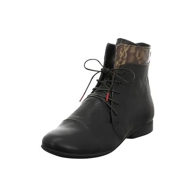 Think! Damen GUAD2 chromfrei gegerbte Leder Stiefelette 3-001207, SCHWARZ/KOMBI 0000, 38 Think! Damen GUAD2 chromfrei gegerbte Leder Stiefelette 3-001207, SCHWARZ/KOMBI 0000, 38