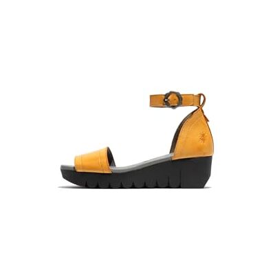 FLY London VOIK386FLY, Sandal Women's Fashion Shoes, MUSTARD, 40 FLY London VOIK386FLY, Sandal Women's Fashion Shoes, MUSTARD, 40