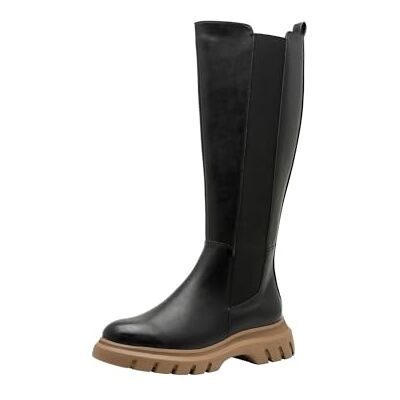 MARCO TOZZI Damen 2-25600-45 Stiefel, Black/Nature, 39 EU MARCO TOZZI Damen 2-25600-45 Stiefel, Black/Nature, 39 EU