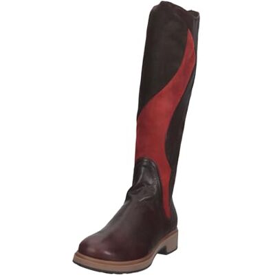 Think! Damen COGITA nachhaltiger Patchwork Stiefel, 5000 Chianti/Kombi, 39.5 EU Think! Damen COGITA nachhaltiger Patchwork Stiefel, 5000 Chianti/Kombi, 39.5 EU