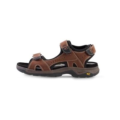 camel active Herren Ledersandale mit profilierter TPR Sohle Cafe, menswear-40 camel active Herren Ledersandale mit profilierter TPR Sohle Cafe, menswear-40