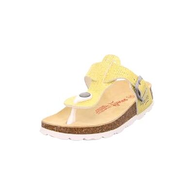 Superfit Fussbettpantoffel Riemchensandalen Mädchen, Gelb Gelb 60, 26 EU Superfit Fussbettpantoffel Riemchensandalen Mädchen, Gelb Gelb 60, 26 EU