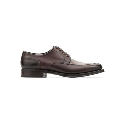 Lottusse Men's Derby Shoes Premium, Brown, 44 Lottusse Men's Derby Shoes Premium, Brown, 44