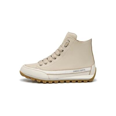 Candice Cooper Janis Strip Plus Chic Dusty Calf/Nappa Beige/White-Beige, Nubuk, 42 EU Candice Cooper Janis Strip Plus Chic Dusty Calf/Nappa Beige/White-Beige, Nubuk, 42 EU