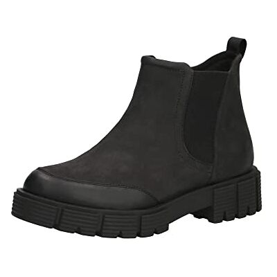 CAPRICE Damen 9-9-25452-29 Stiefelette, Black Nubuc, 36 EU CAPRICE Damen 9-9-25452-29 Stiefelette, Black Nubuc, 36 EU
