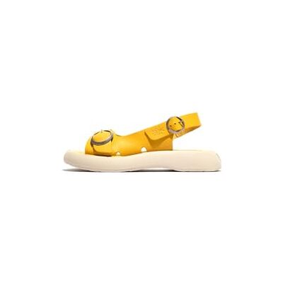 FLY London Damen Beiv387fly Sandal, Gelb, 41 EU FLY London Damen Beiv387fly Sandal, Gelb, 41 EU