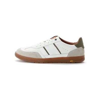 camel active Herren Sneaker aus Nappaleder Weiß-Grün, menswear-44 camel active Herren Sneaker aus Nappaleder Weiß-Grün, menswear-44