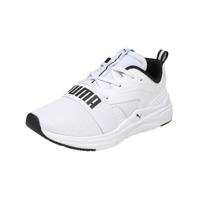 Puma Unisex Softride Wired 2 Sneaker, Weiß Schwarz, 44 EU Puma Unisex Softride Wired 2 Sneaker, Weiß Schwarz, 44 EU