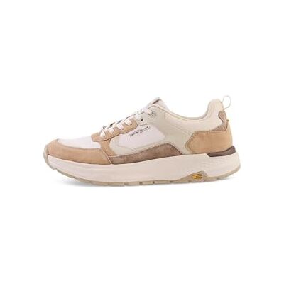 camel active Herren Casual Sneaker aus Leder Textil Mix Beige, menswear-45 camel active Herren Casual Sneaker aus Leder Textil Mix Beige, menswear-45