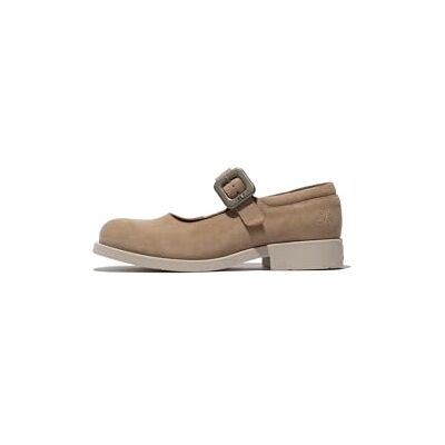FLY London RADY210FLY, Mary Jane Flat Women's Fashion Shoes, Taupe, 40 FLY London RADY210FLY, Mary Jane Flat Women's Fashion Shoes, Taupe, 40