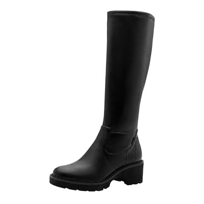 Tamaris Comfort Damen Stiefel mit Wechselfußbett Wasserabweisend, Schwarz (Black Nappa), 42 EU Tamaris Comfort Damen Stiefel mit Wechselfußbett Wasserabweisend, Schwarz (Black Nappa), 42 EU