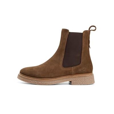 camel active Damen Chelsea Boot aus Veloursleder Braun, womenswear-37 camel active Damen Chelsea Boot aus Veloursleder Braun, womenswear-37