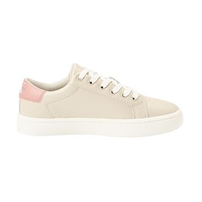 Calvin Damen Cupsole Sneaker Schuhe, (Eggshell/Ash Rose), 37 Calvin Damen Cupsole Sneaker Schuhe, (Eggshell/Ash Rose), 37