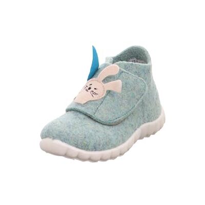 Superfit Mädchen Happy Wollfilz Hausschuh, Hellgrün 7010, 30 EU Superfit Mädchen Happy Wollfilz Hausschuh, Hellgrün 7010, 30 EU