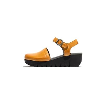 FLY London VIZI385FLY, Sandal Women's Fashion Shoes, MUSTARD, 37 FLY London VIZI385FLY, Sandal Women's Fashion Shoes, MUSTARD, 37