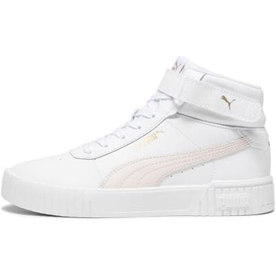 Puma Damen Carina 2.0 Mid Turnschuhe, White Frosty Pink Gold, 38.5 EU Puma Damen Carina 2.0 Mid Turnschuhe, White Frosty Pink Gold, 38.5 EU