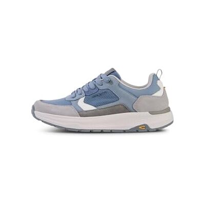 camel active Herren Casual Sneaker aus Leder Textil Mix Hellblau, menswear-40 camel active Herren Casual Sneaker aus Leder Textil Mix Hellblau, menswear-40