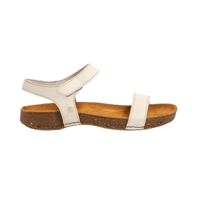 ART Damen 1119 I Breathe Flache Sandale, Nappa Cream, 40 EU ART Damen 1119 I Breathe Flache Sandale, Nappa Cream, 40 EU