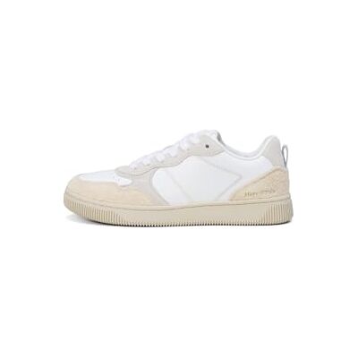 Marc O' Polo Marc OߴPolo Damen Sneaker flach aus Leder mit Schnürsenkeln, Weiß (MO'P Offwhite), 36 Marc O' Polo Marc OߴPolo Damen Sneaker flach aus Leder mit Schnürsenkeln, Weiß (MO'P Offwhite), 36