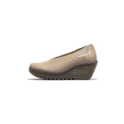 FLY London YOZA438FLY, Moccasin Women's Fashion Shoes, Taupe, 38 FLY London YOZA438FLY, Moccasin Women's Fashion Shoes, Taupe, 38
