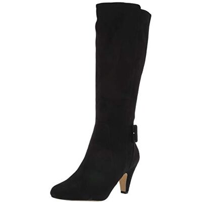 Bella Vita Women's Troy II Dress Boot Knee High, Black Suede, 6.5 M US Bella Vita Women's Troy II Dress Boot Knee High, Black Suede, 6.5 M US
