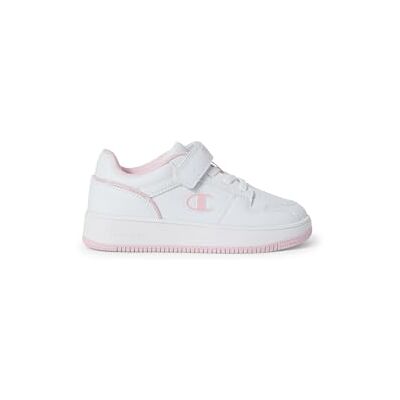Champion Zapatillas RD18 2.0 Low G PS Low Cut Shoe, Blanco/Rosa Fucsia, Talla 29,5, Niña Champion Zapatillas RD18 2.0 Low G PS Low Cut Shoe, Blanco/Rosa Fucsia, Talla 29,5, Niña