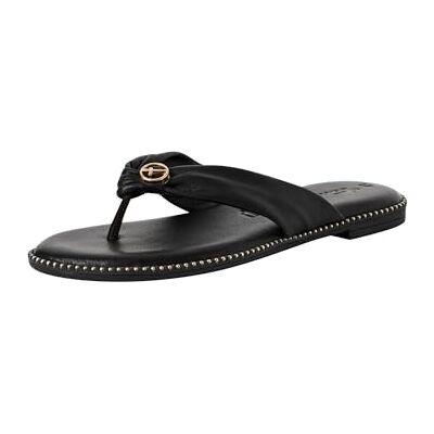 Tamaris Pantolette Damen Blockabsatz schwarz,EU 41 Tamaris Pantolette Damen Blockabsatz schwarz,EU 41
