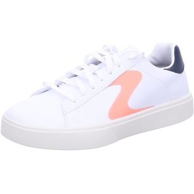 Skechers Damen Eden LX Top Grade Eden LX Top Grade, Weißer Duraleather marinerosa Besatz, 36 EU Skechers Damen Eden LX Top Grade Eden LX Top Grade, Weißer Duraleather marinerosa Besatz, 36 EU