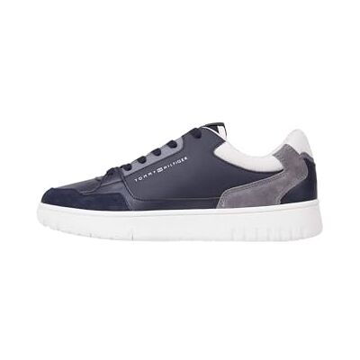 Tommy Hilfiger Herren Cupsole Sneaker Schuhe, Blau (Desert Sky), 44 Tommy Hilfiger Herren Cupsole Sneaker Schuhe, Blau (Desert Sky), 44