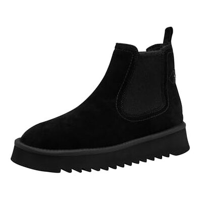 Tamaris Damen Stiefel Leder schwarz 42 Tamaris Damen Stiefel Leder schwarz 42