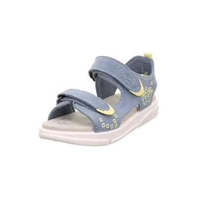 Superfit Jungen Pixie Sandale, Blau Gelb 8010, 32 EU Superfit Jungen Pixie Sandale, Blau Gelb 8010, 32 EU