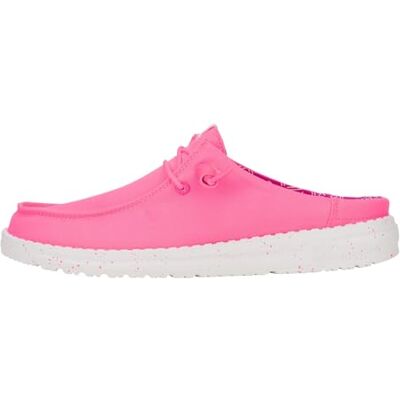 HEYDUDE Damen Wendy Slip Stretch Canvas Neon Pink Mokassin 38 EU HEYDUDE Damen Wendy Slip Stretch Canvas Neon Pink Mokassin 38 EU