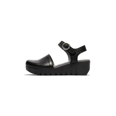 FLY London VIZI385FLY, Sandal Women's Fashion Shoes, BLACK, 40 FLY London VIZI385FLY, Sandal Women's Fashion Shoes, BLACK, 40