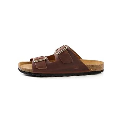 camel active Damen Leder Pantolette mit Korkfußbett Braun, womenswear-40 camel active Damen Leder Pantolette mit Korkfußbett Braun, womenswear-40